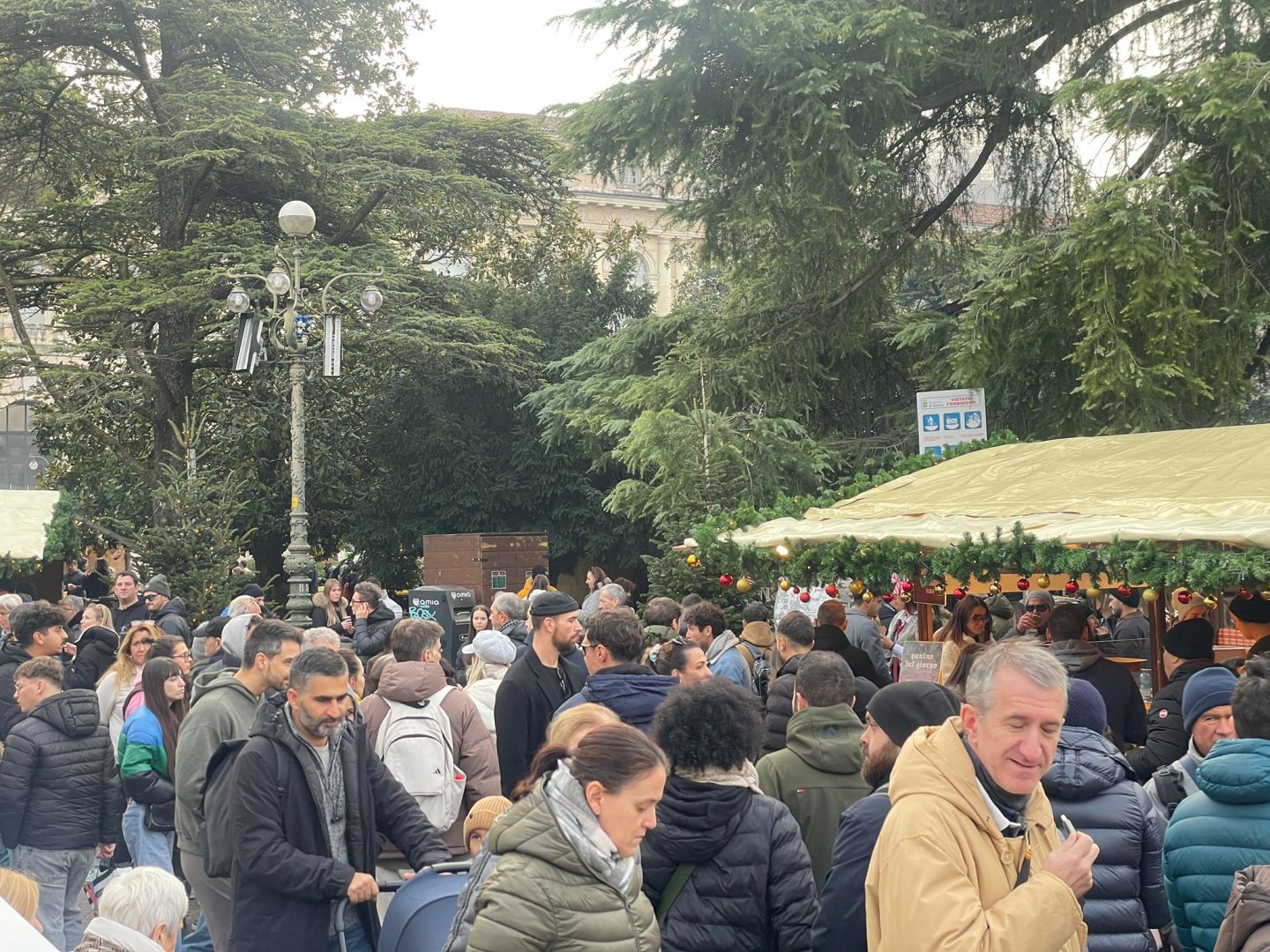 Afflusso turistico a Verona per il ponte dell'Immacolata