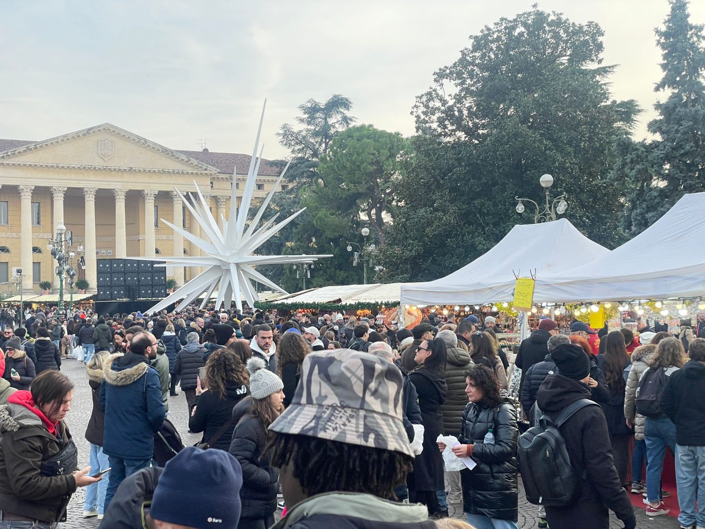 Afflusso turistico a Verona per il ponte dell'Immacolata