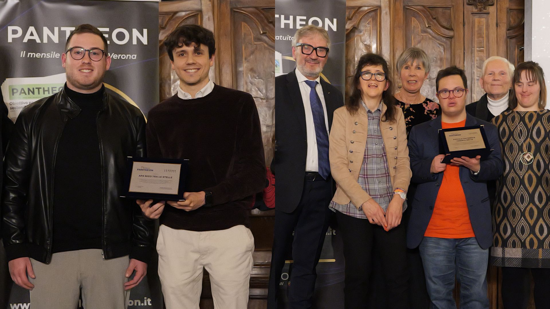 vincitori premio pantheon 2025 nico tra le stelle piccola fraternità lessinia