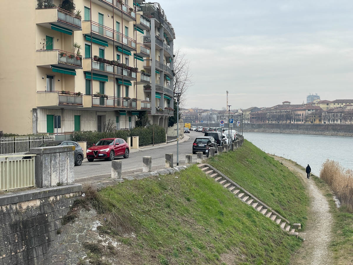 Verona, lungadige Cangrande (13 gennaio 2026)