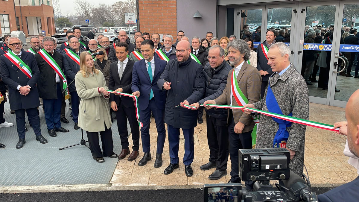 Inaugurazione della nuova sede di Acque Veronesi