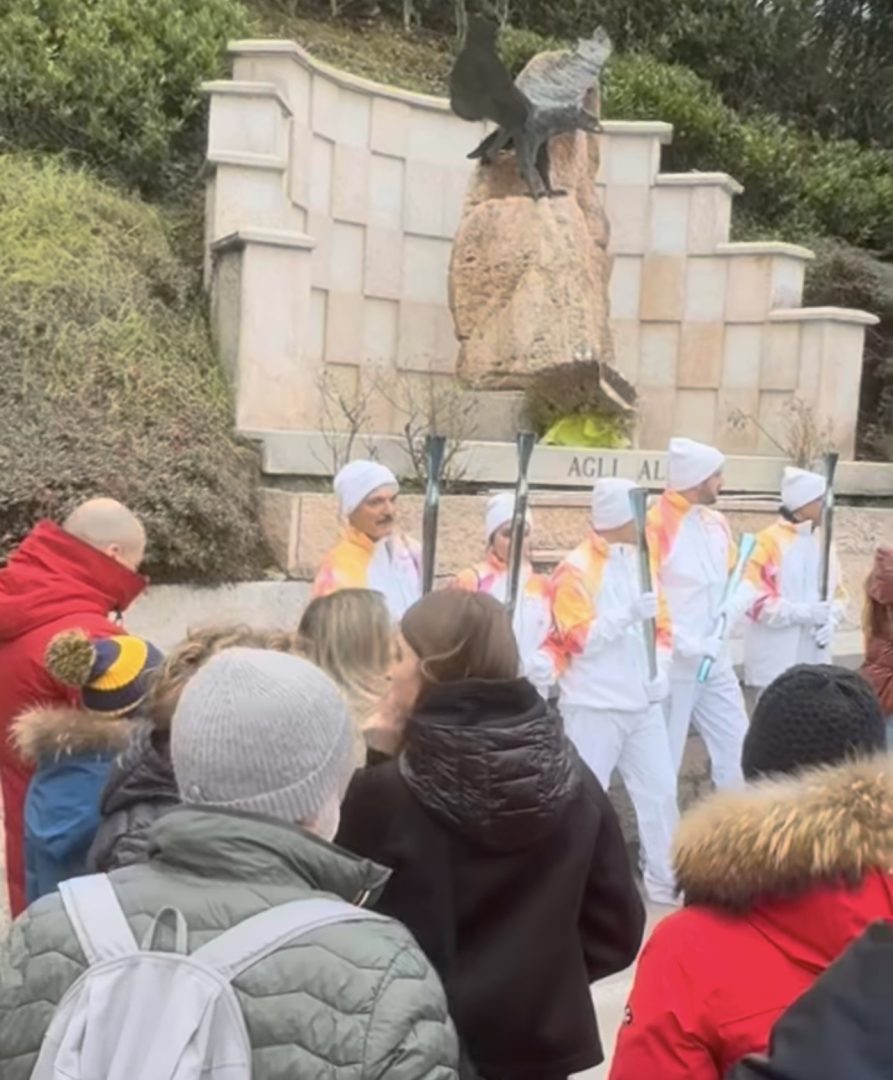 Fiamma Olimpica Peschiera del Garda Milano Cortina 2026