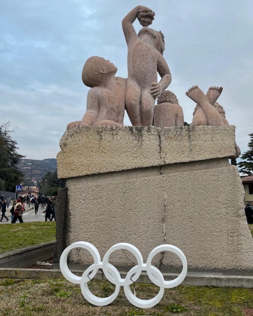 Fiamma Olimpica Sant'Ambrogio di Valpolicella Milano Cortina 2026