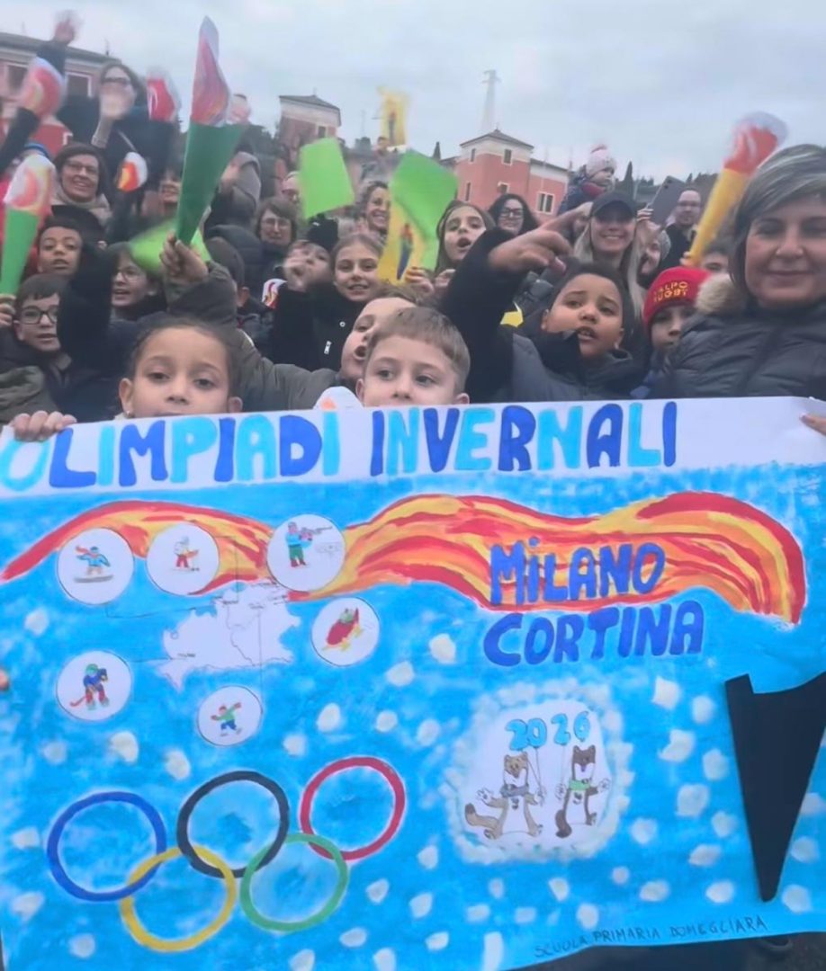 Fiamma Olimpica Sant'Ambrogio di Valpolicella Milano Cortina 2026