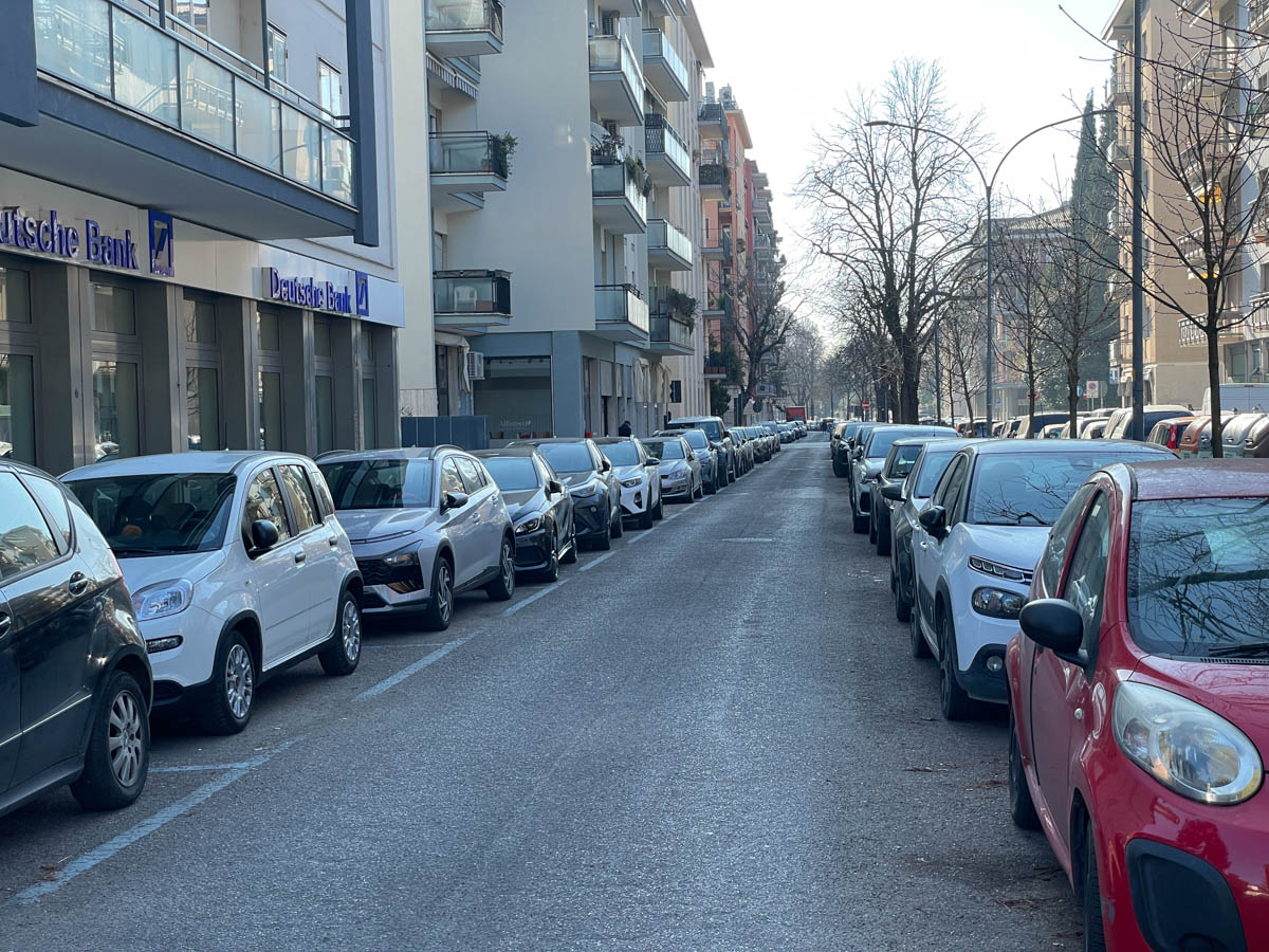 Verona, via Todeschini (Borgo Trento)