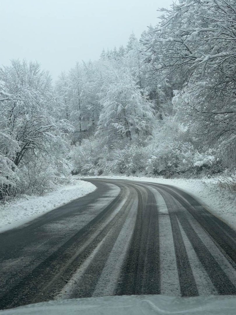 Neve in Lessinia a passo Fittanze (Erbezzo) - 24 gennaio 2026