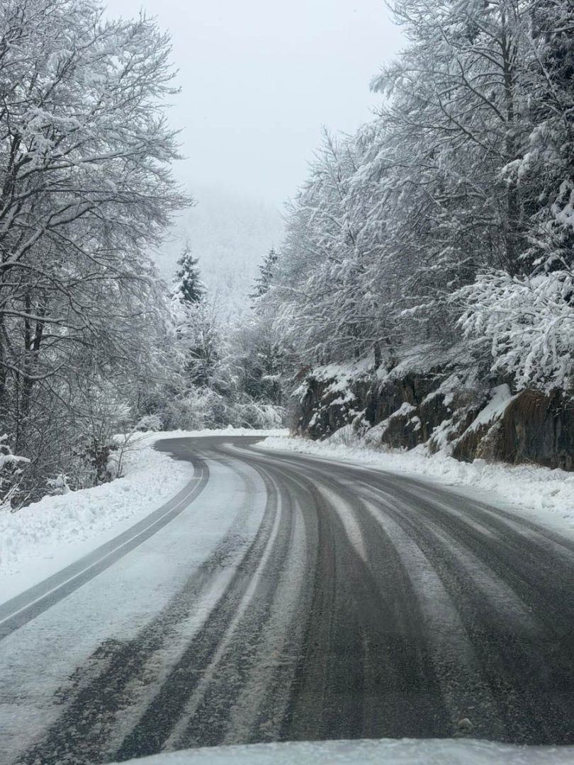 Neve in Lessinia a passo Fittanze (Erbezzo) - 24 gennaio 2026
