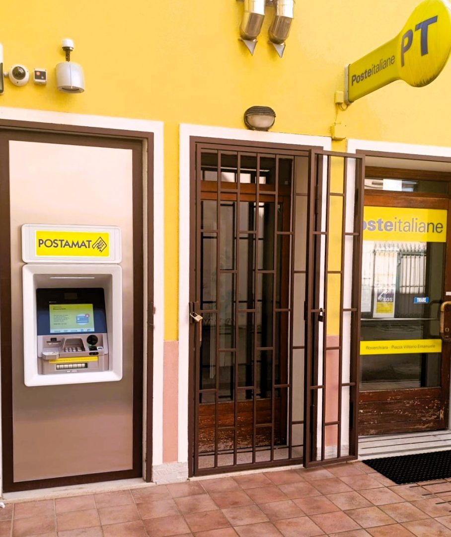 ATM Roverchiara Poste Italiane ufficio postale