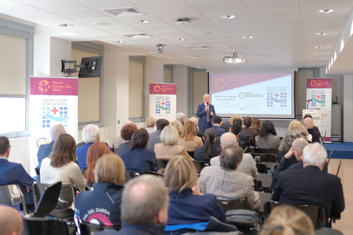 Cancer Center Ospedale Don Calabria Negrar - conferenza stampa