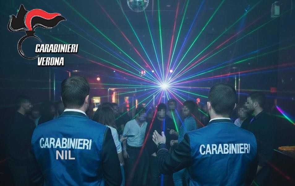 Carabinieri Verona movida controlli locali discoteche bar discoteca