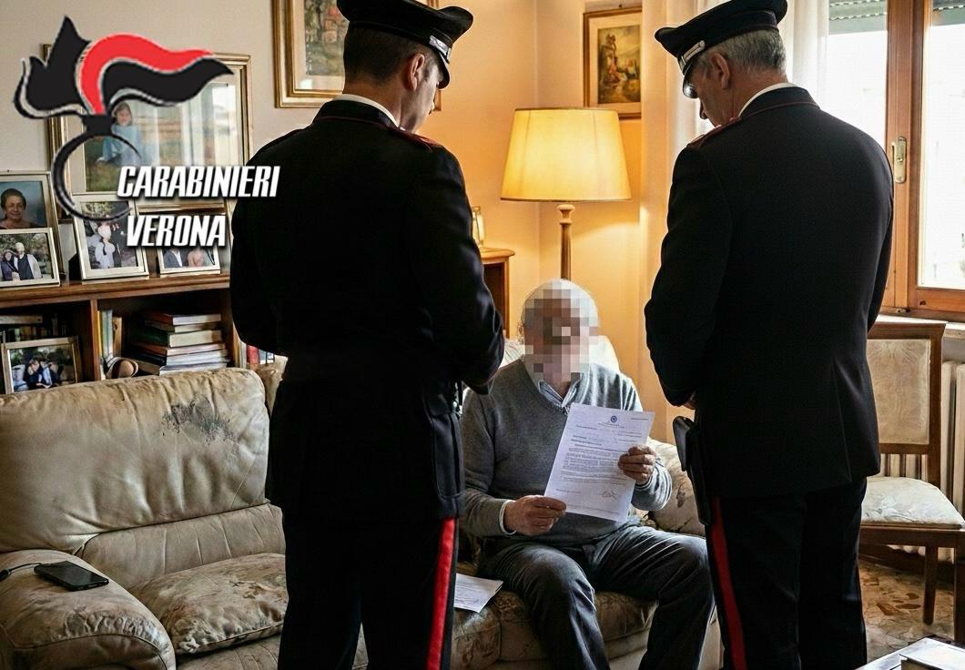 Carabinieri tentata truffa anziano