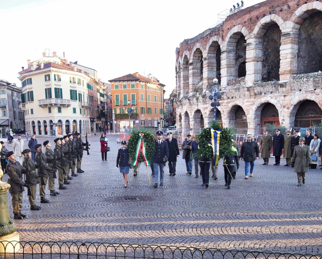 Giorno della memoria Piazza Bra