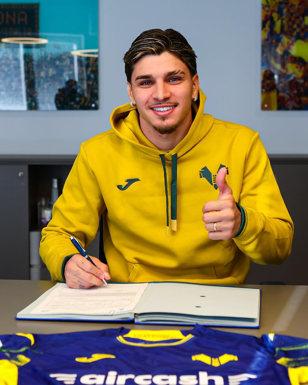 Isaac Tomich - Foto Hellas Verona