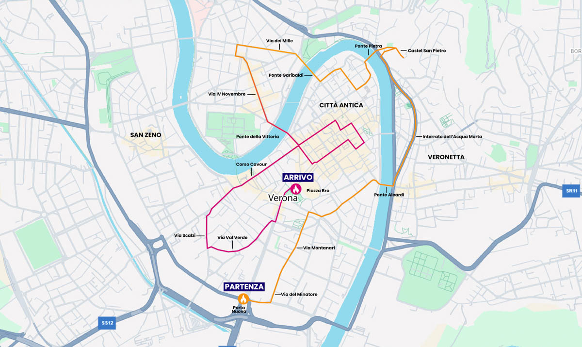 Mappa Fiamma Olimpica Milano Cortina 2026