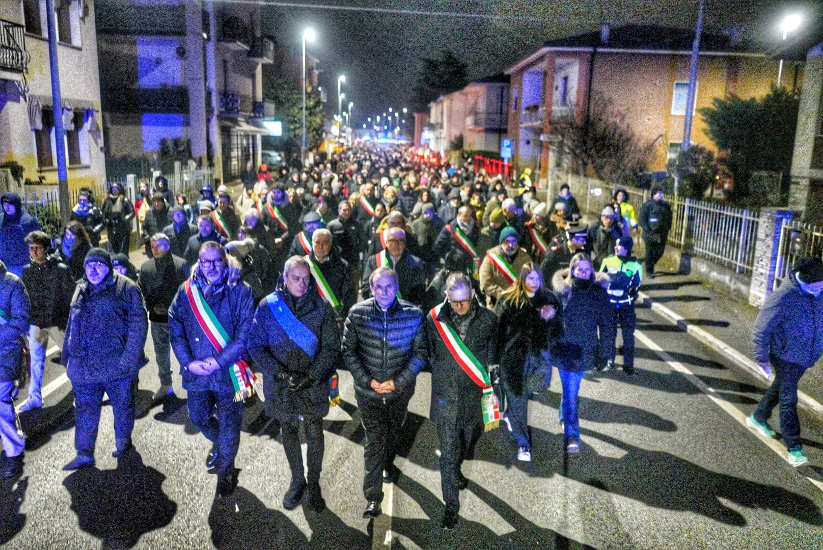 Marcia notturna San Giovanni Lupatoto Diego Baroni