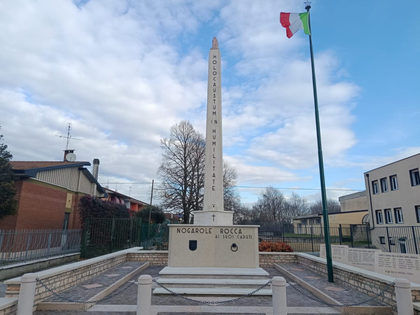 Monumento CadutI riqualificato Nogarole Rocca