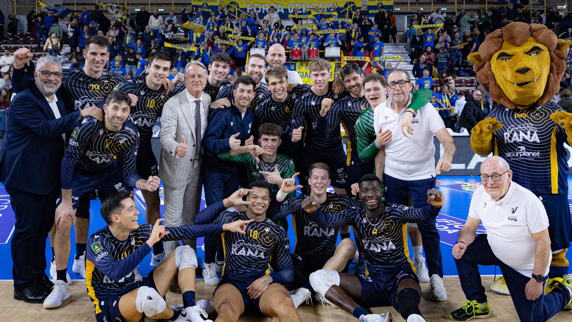 Rana Verona vittoria sonepar padova