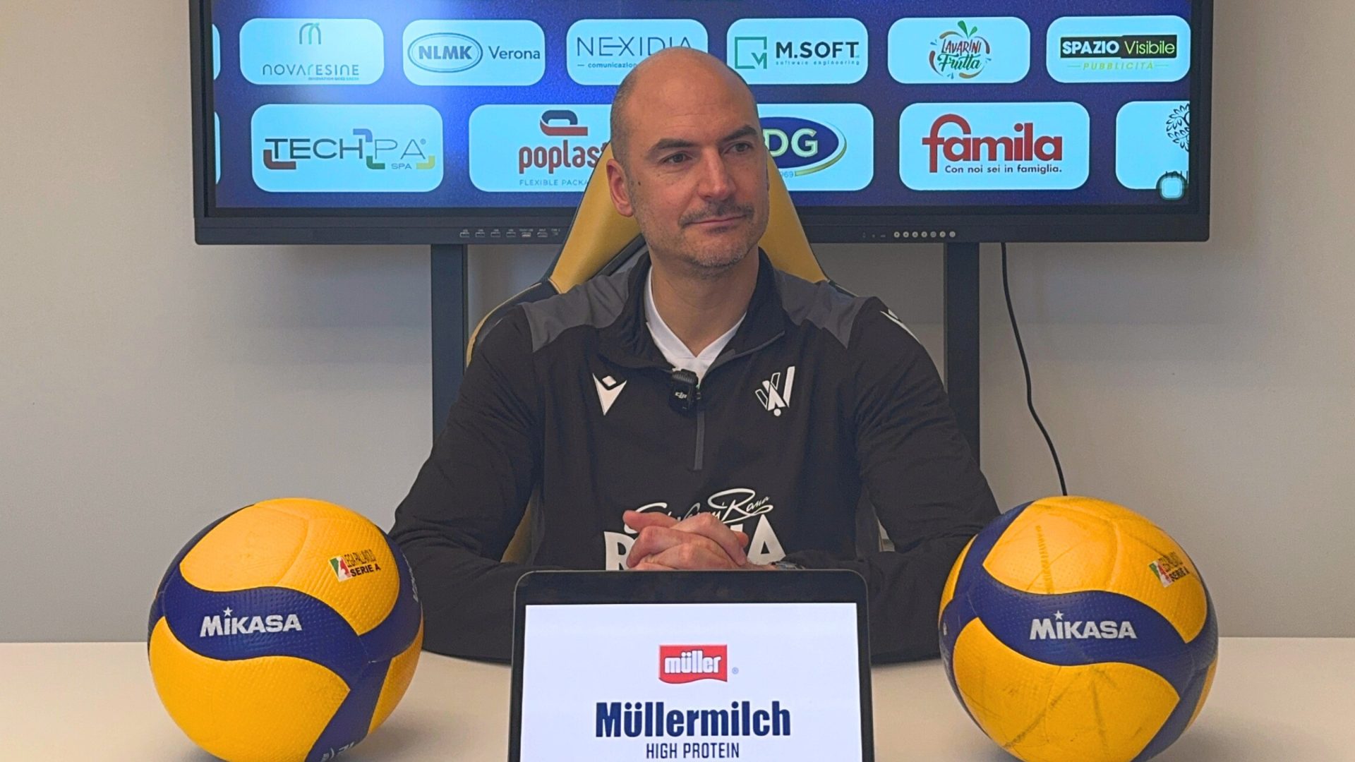 Rana Verona Volley Coach Fabio Soli