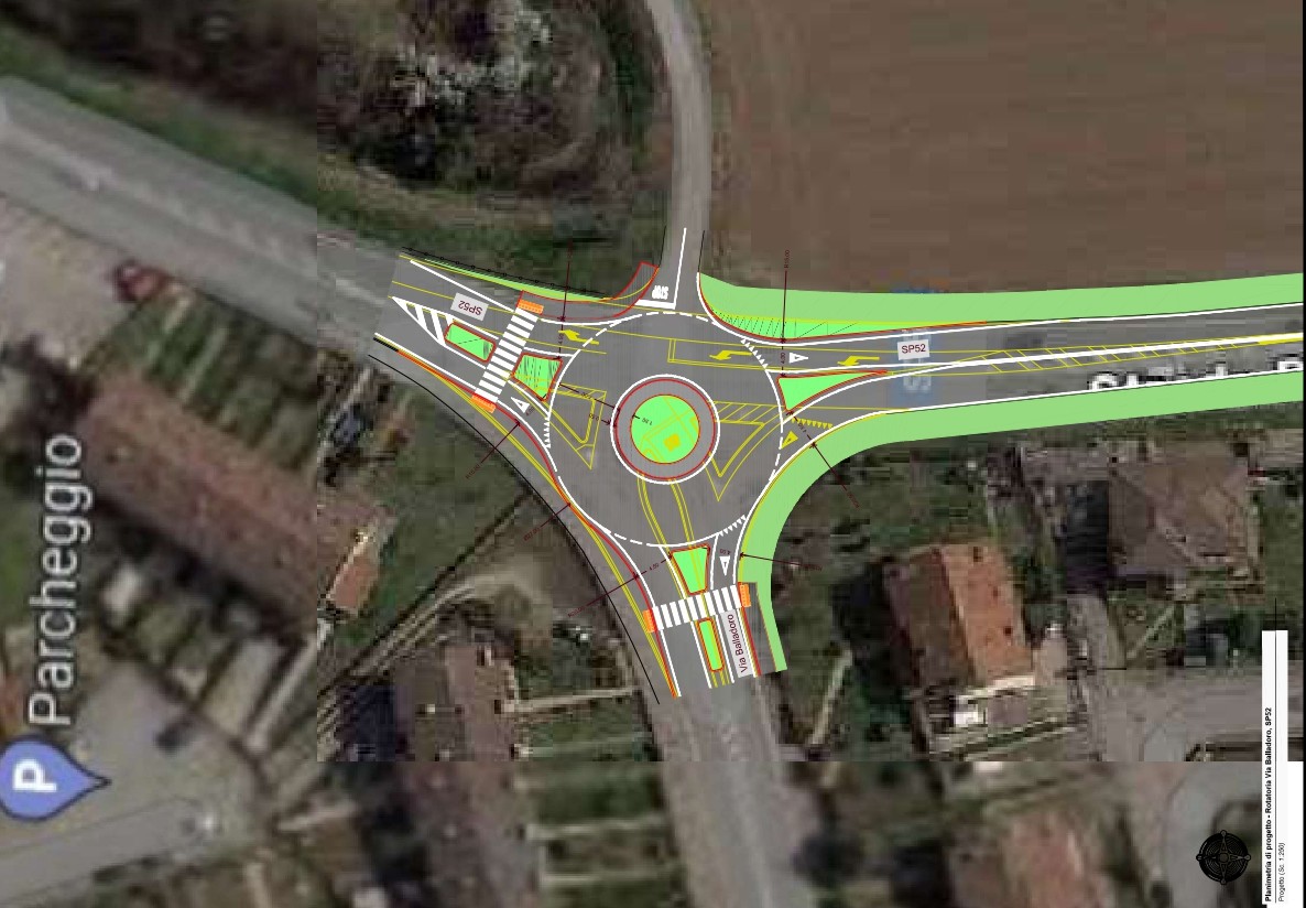 Rotatoria SP 52 via Balladoro