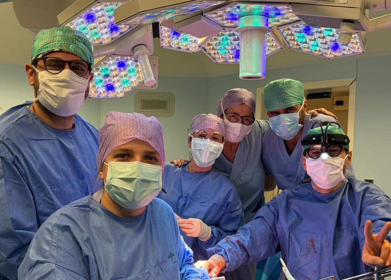 Sala Operatoria Capodanno Equipe Carraro