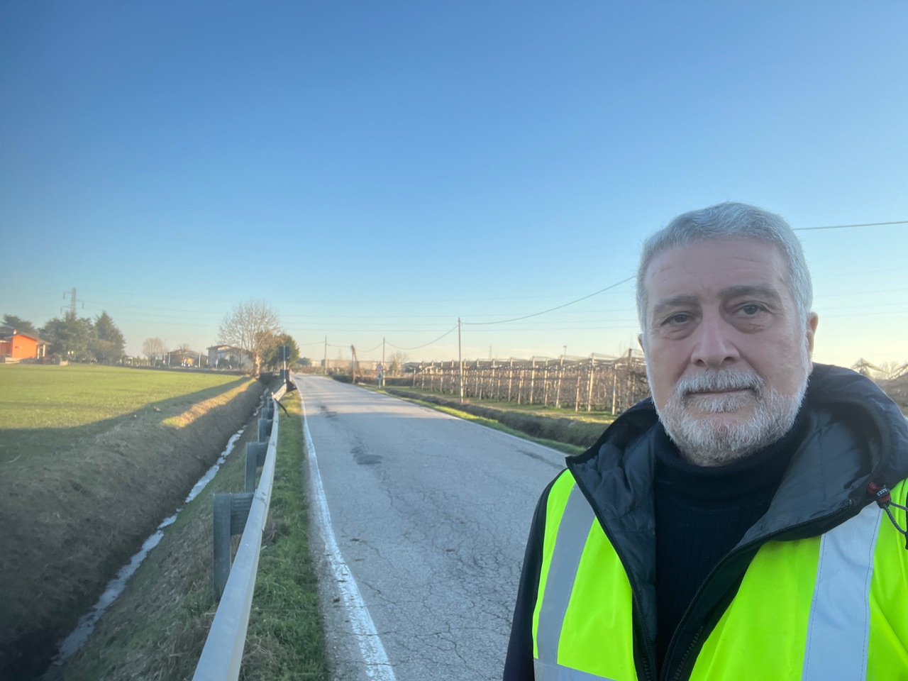 Via Santi Caldiero Marcello Lovato sindaco