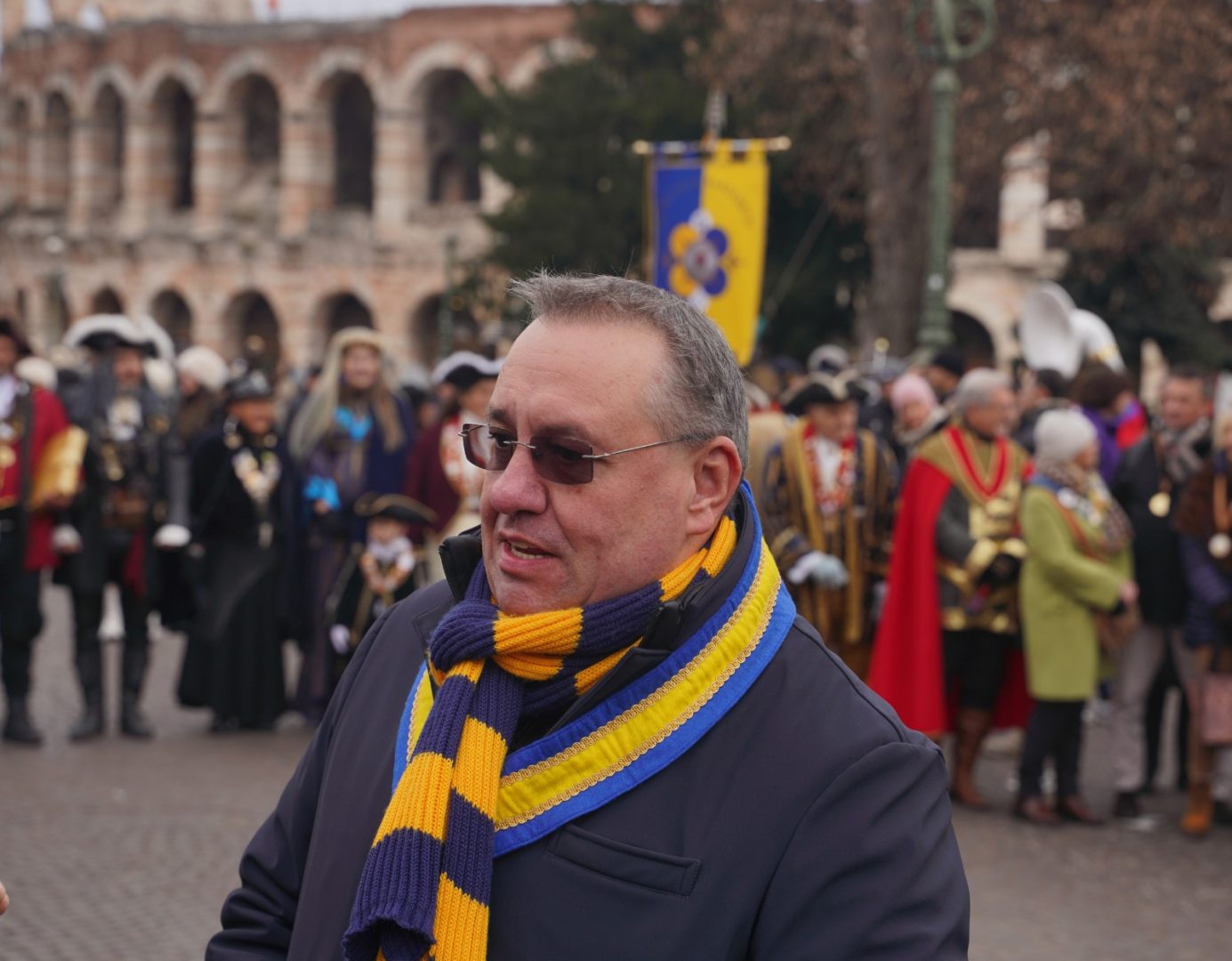 Apertura 496esimo Bacanal del gnoco (6 gennaio 2026). Valerio Corradi