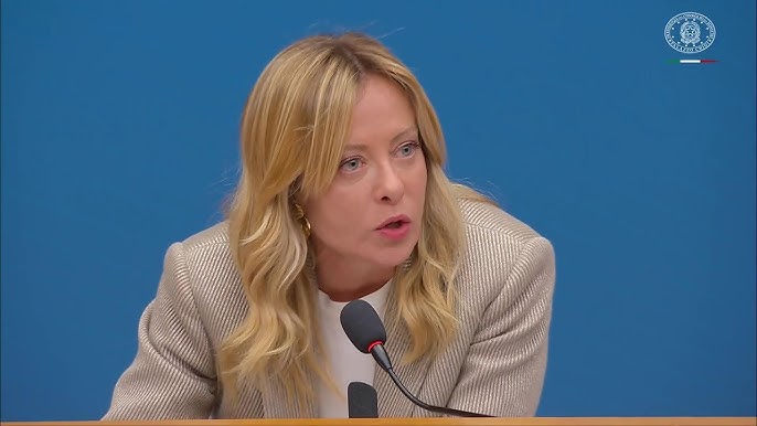giorgia meloni conferenza stampa