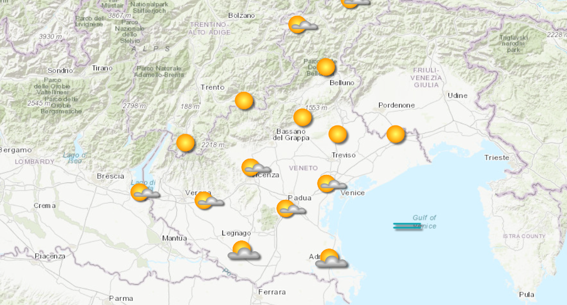 meteo 3 gennaio 2026