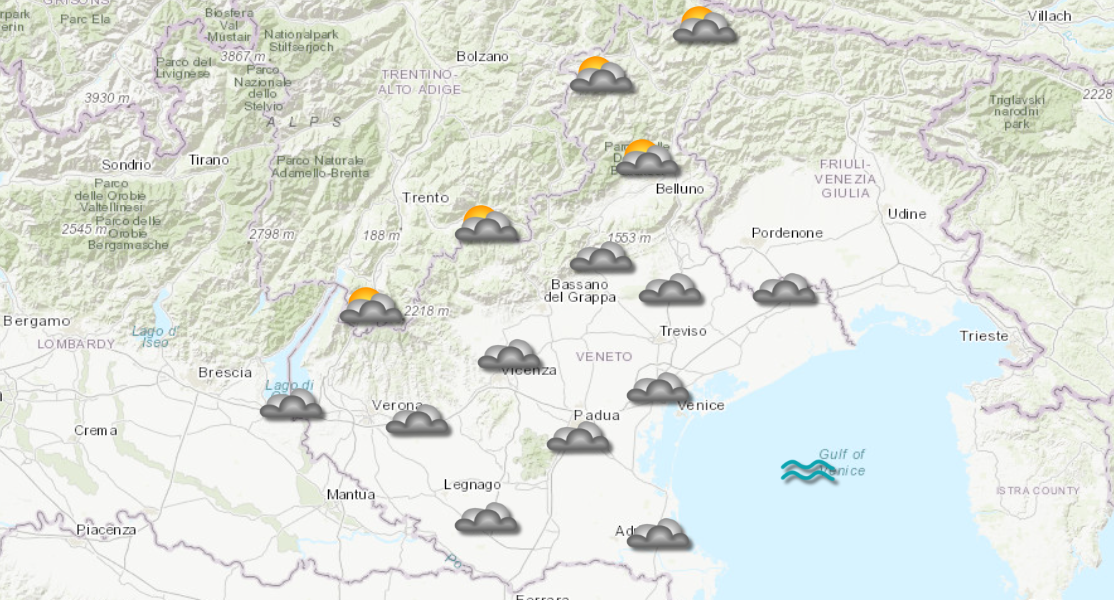meteo verona 18 gennaio 2026
