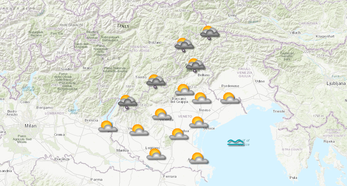 meteo verona veneto 09.01.2025