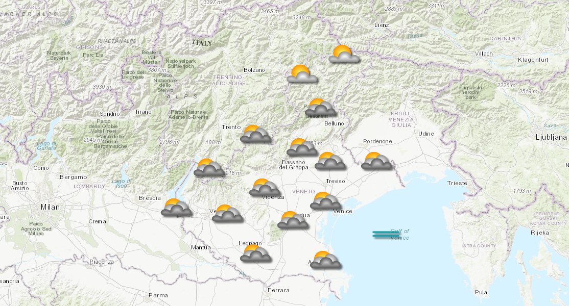 meteo verona veneto 16.01.2026