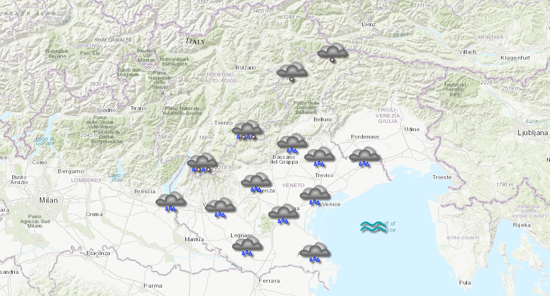 meteo verona veneto 28.01.2026