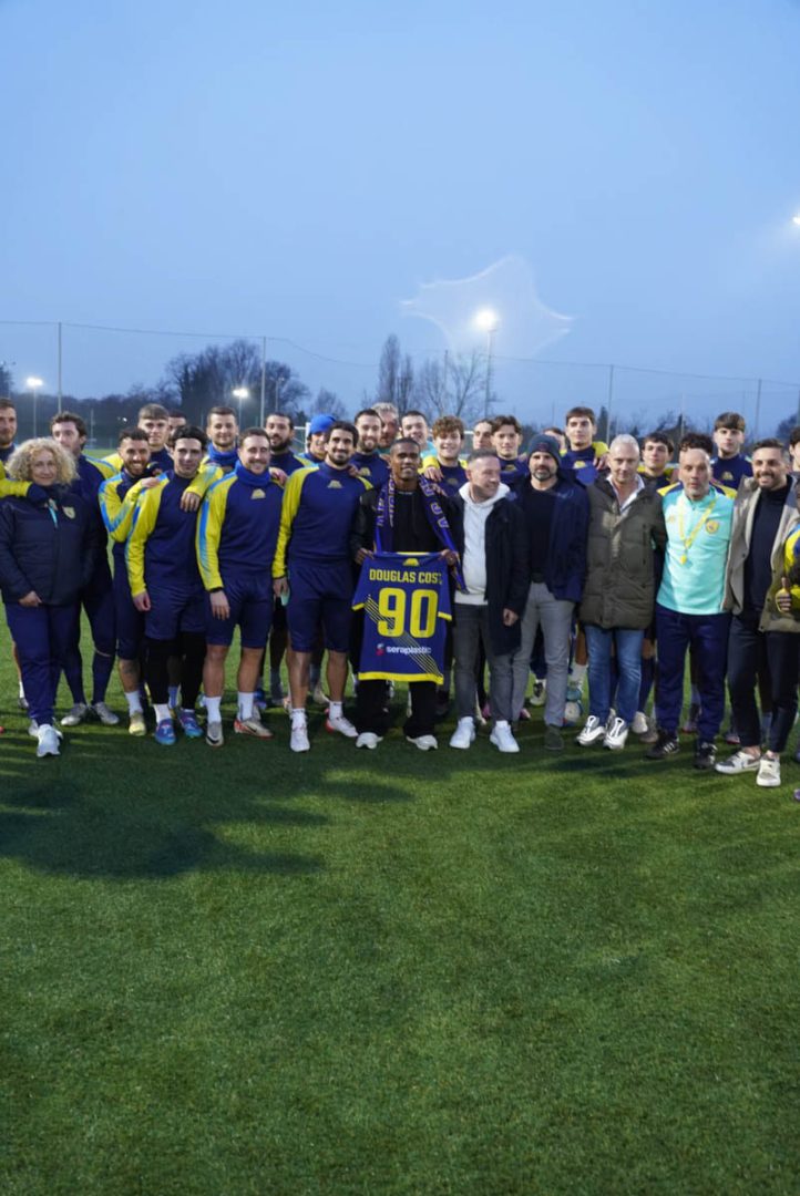 Presentazione Douglas Costa al ChievoVerona