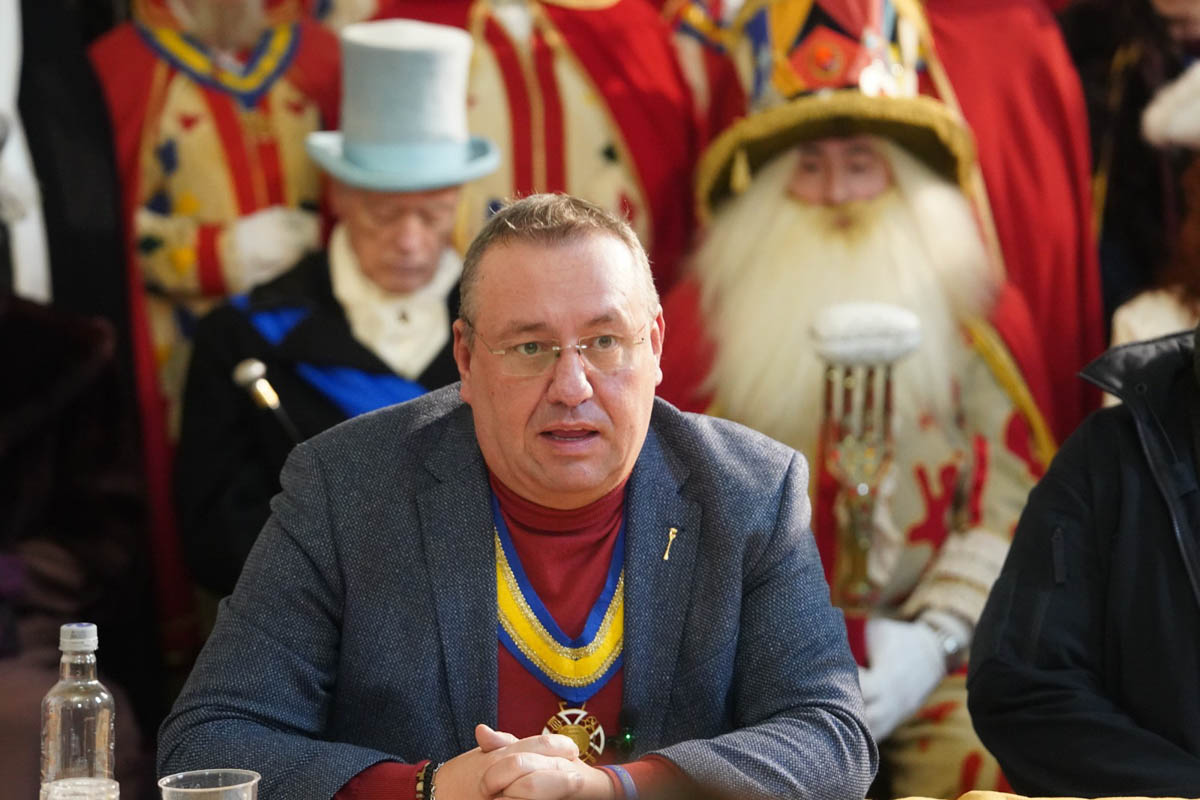 Valerio Corradi, presidente Comitato Carnevale Bacanal del Gnoco