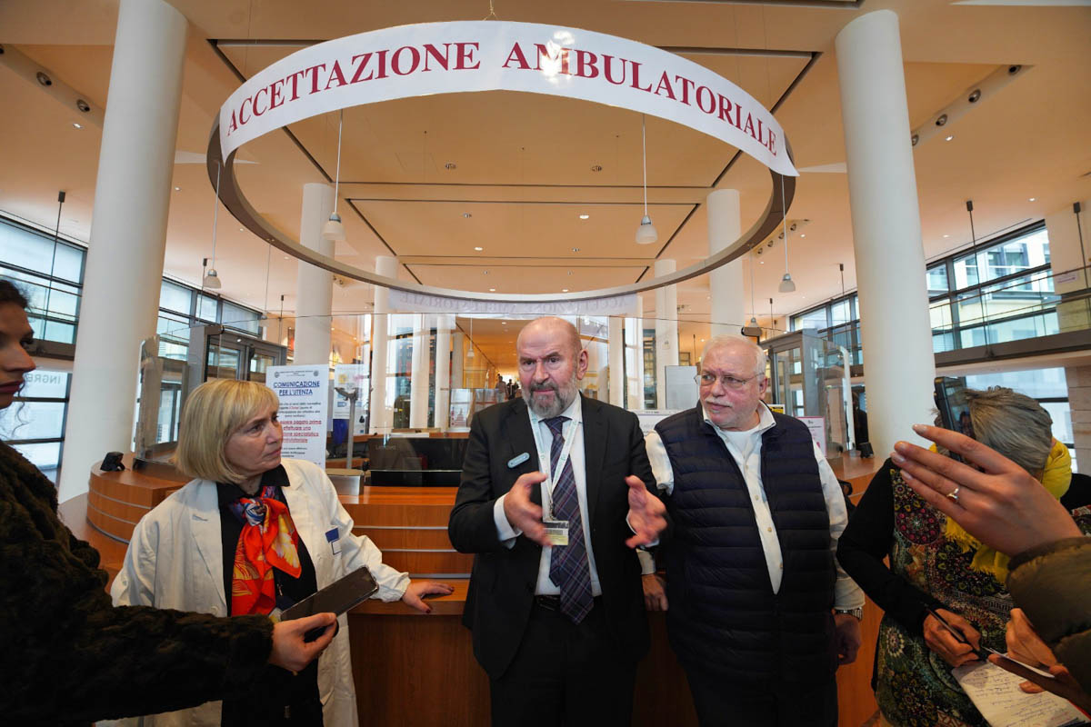 Nuovo desk visite specialistiche all'ospedale di Verona Borgo Trento