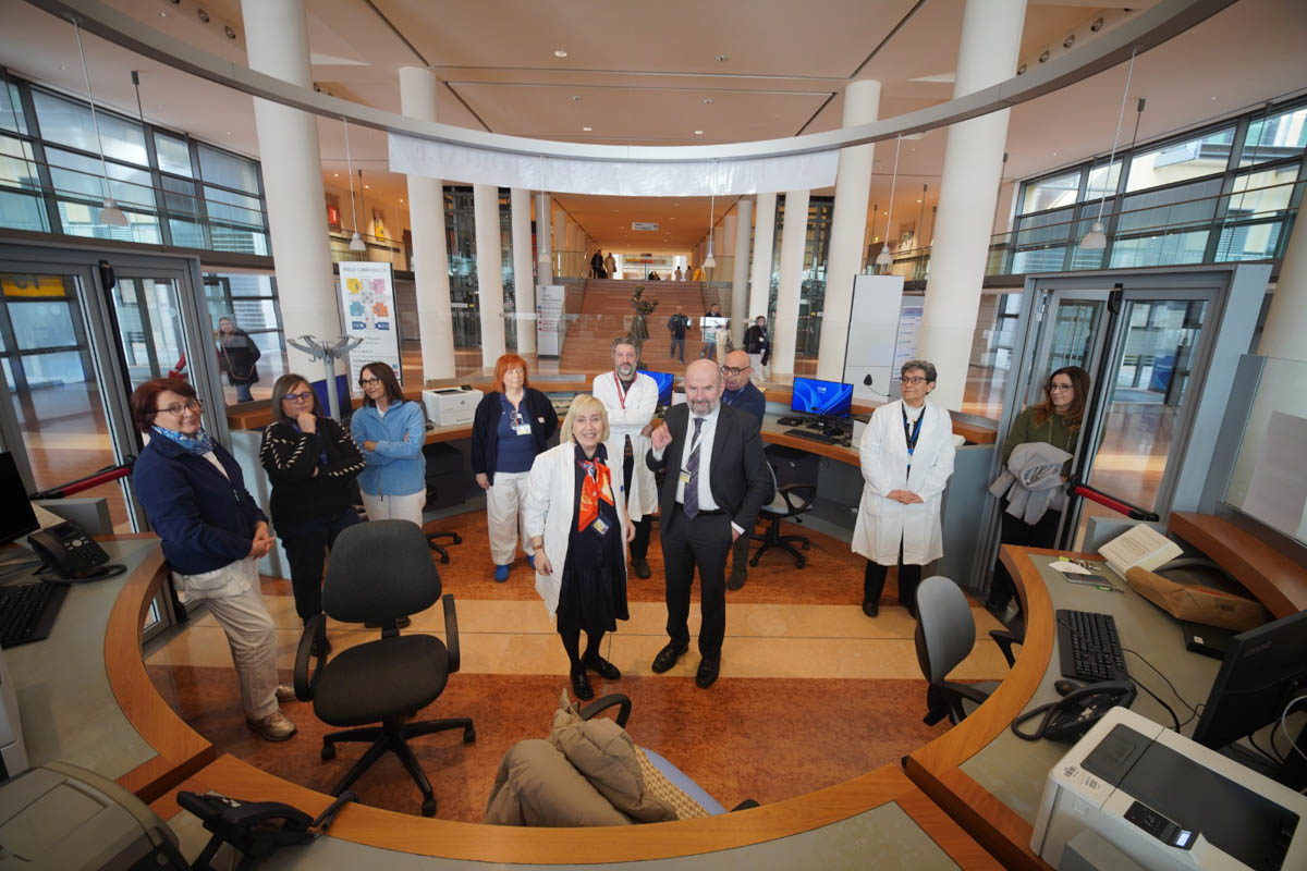 Nuovo desk visite specialistiche all'ospedale di Verona Borgo Trento