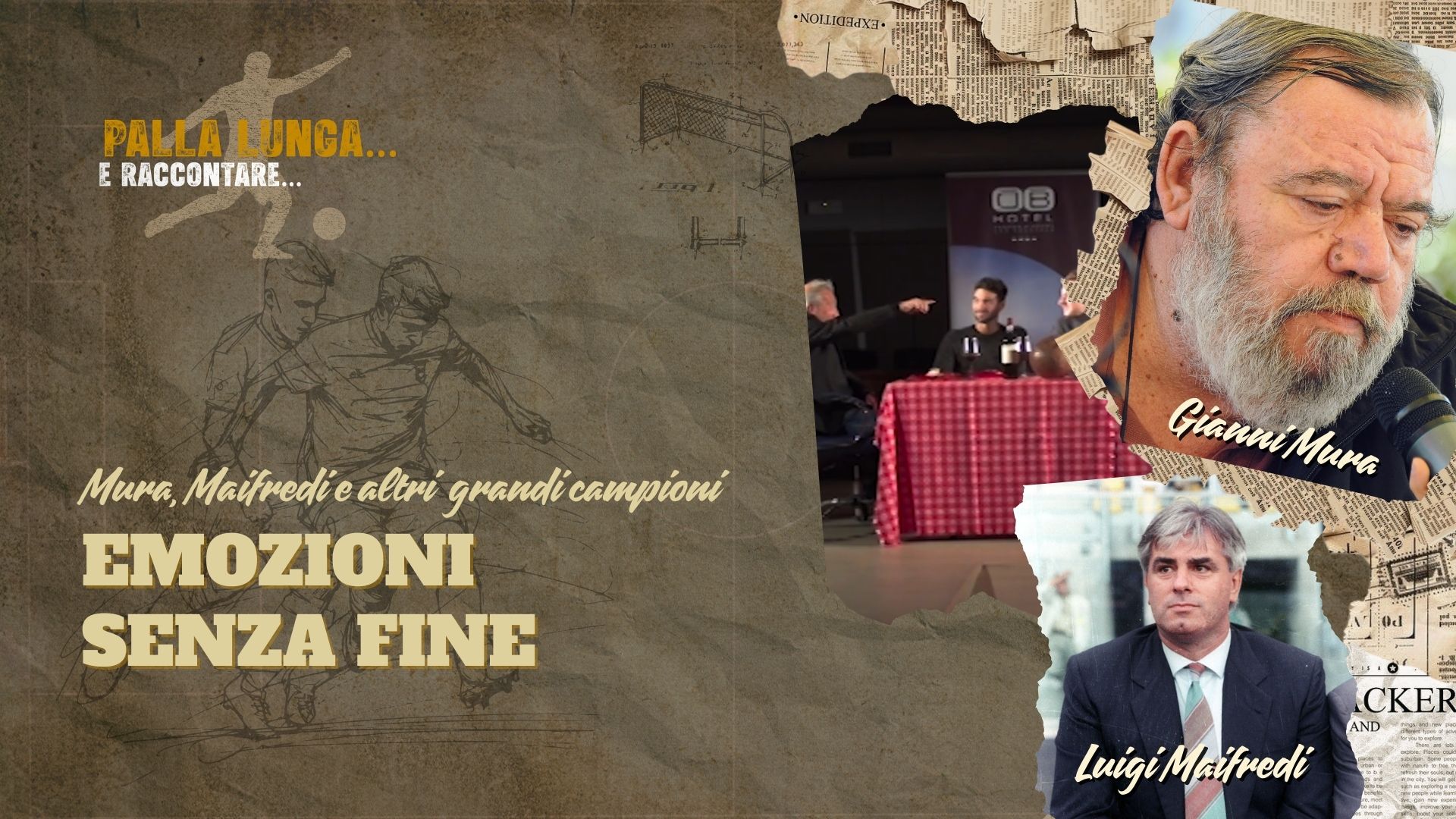 Mura, Maifredi e altri grandi campioni: il 9 febbraio su “Palla lunga e raccontare”