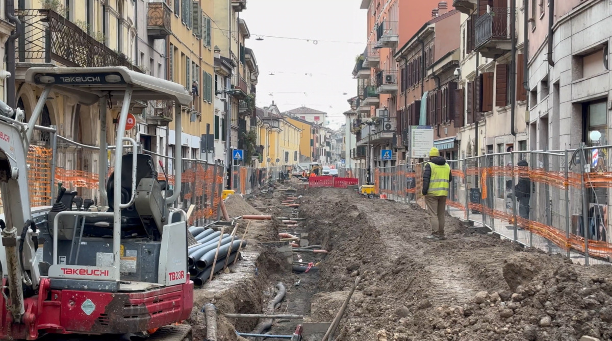 Cantiere Veronetta, via XX Settembre (12 febbraio 2026)