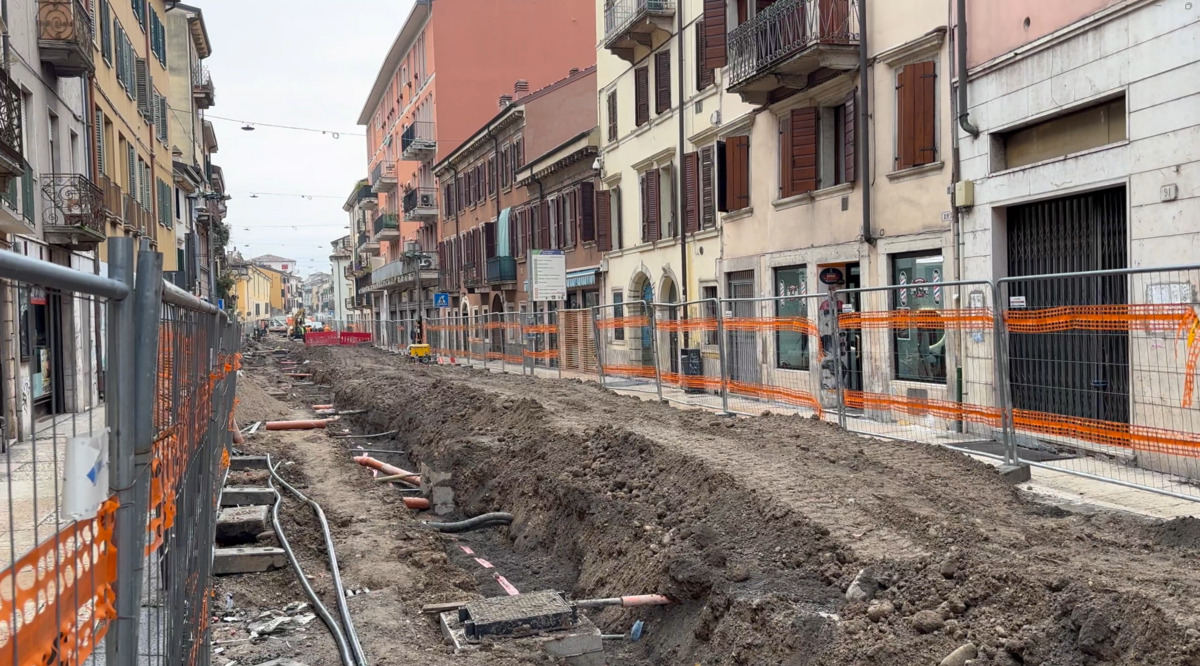 Cantiere Veronetta, via XX Settembre (12 febbraio 2026)