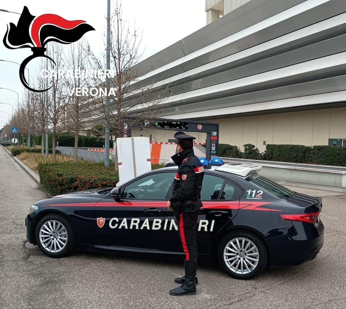 Carabinieri borgo roma Adigeo