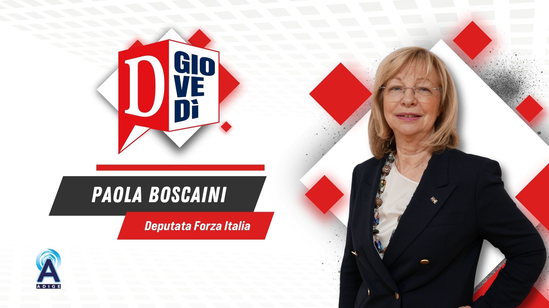 Paola Boscaini ospite a D Giovedì