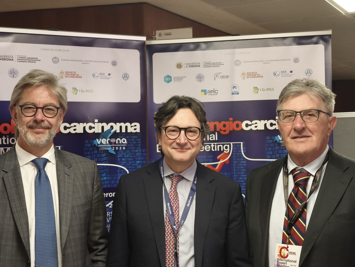 Da Sx Milella, Ruzzenente e Scarpa mezzo busto