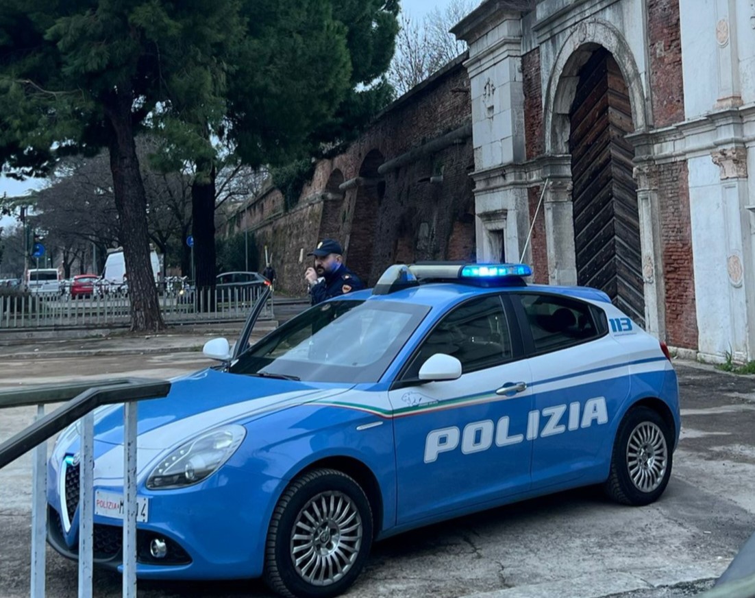 10.02.2026 - Volanti - Rapina impropria, oltraggio e resistenza a P.U., Danneggiamento Aggravato