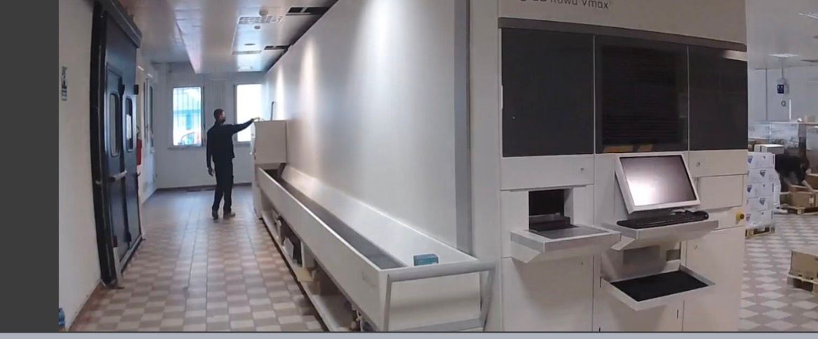 Il dispensatore robotizzato a San Bonifacio