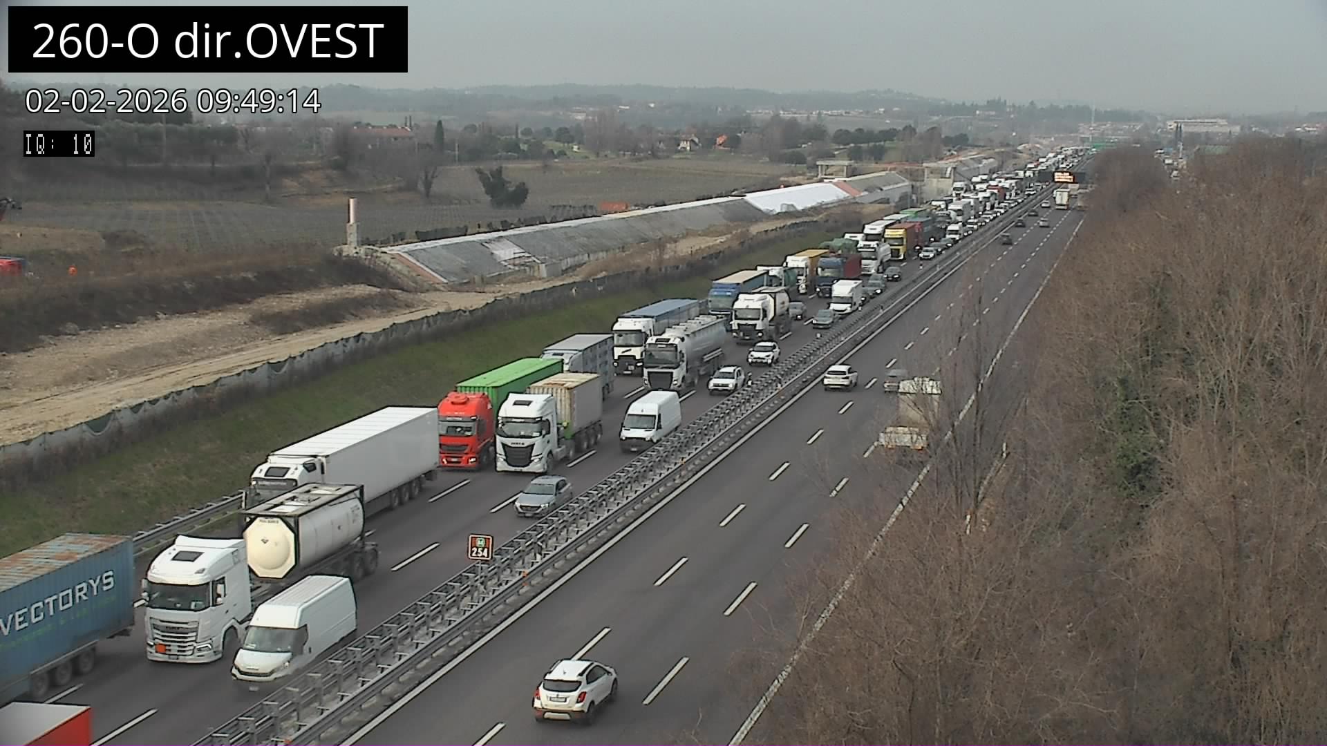 Incidente A4 traffico