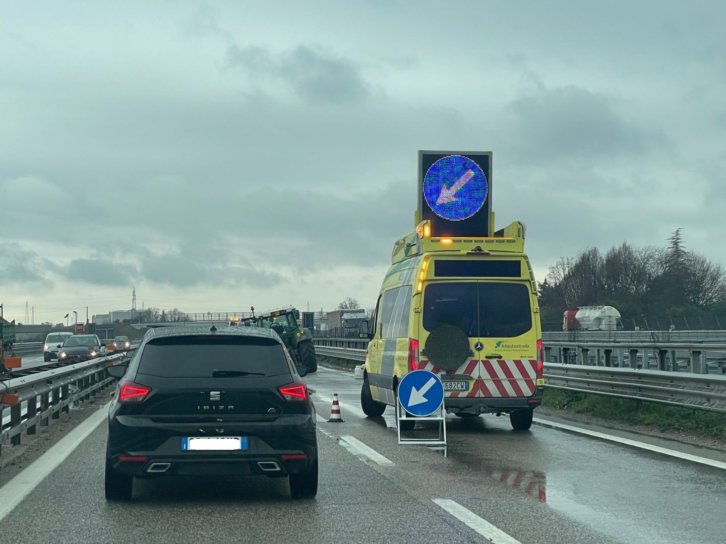 Incidente Tangenziale Sud Verona