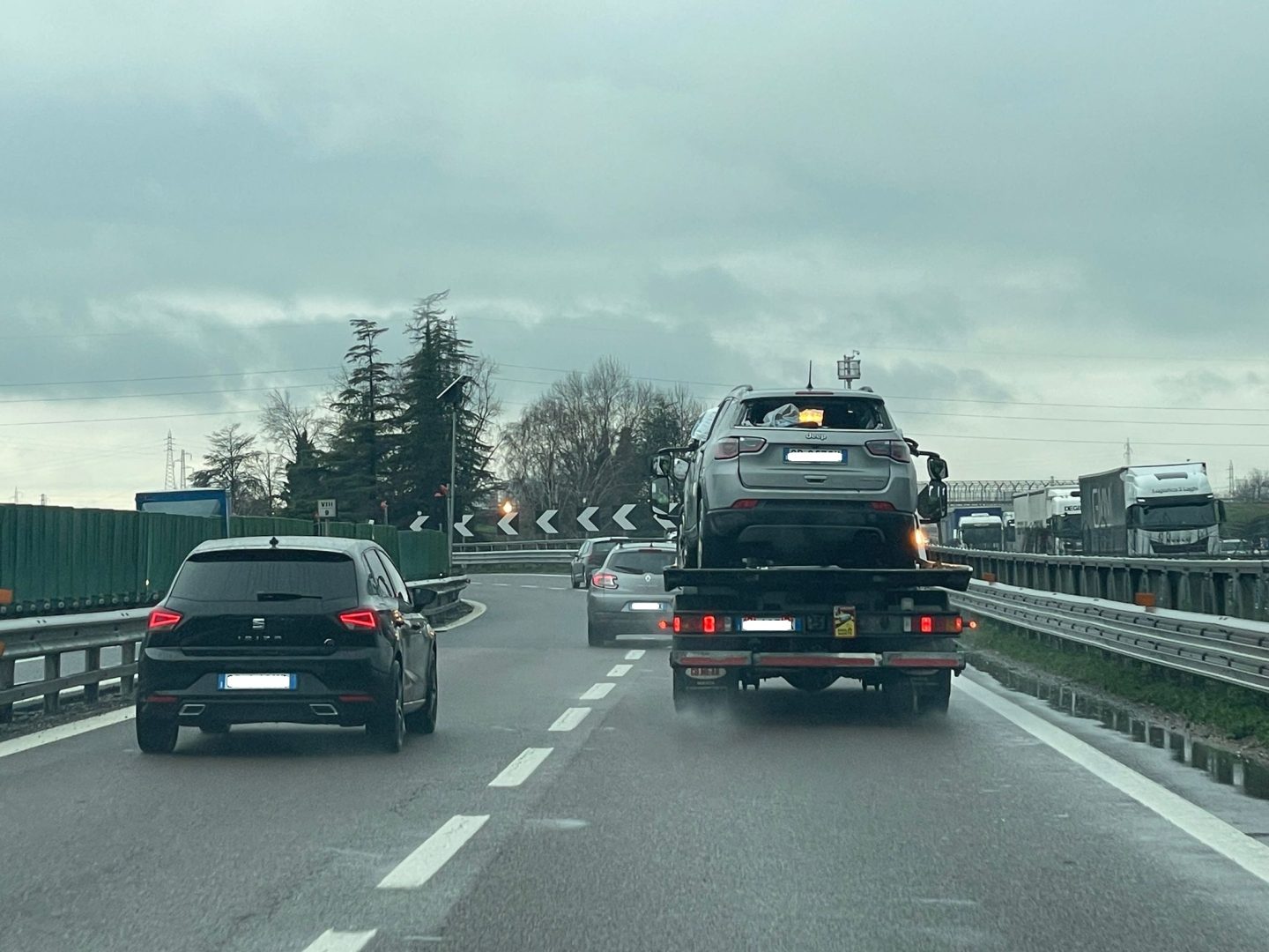 Incidente Tangenziale Sud Verona