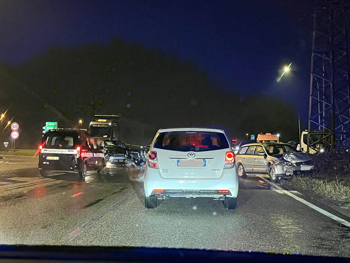 Incidente a Verona all'ingresso della tangenziale sud di Alpo (2 febbraio 2026)