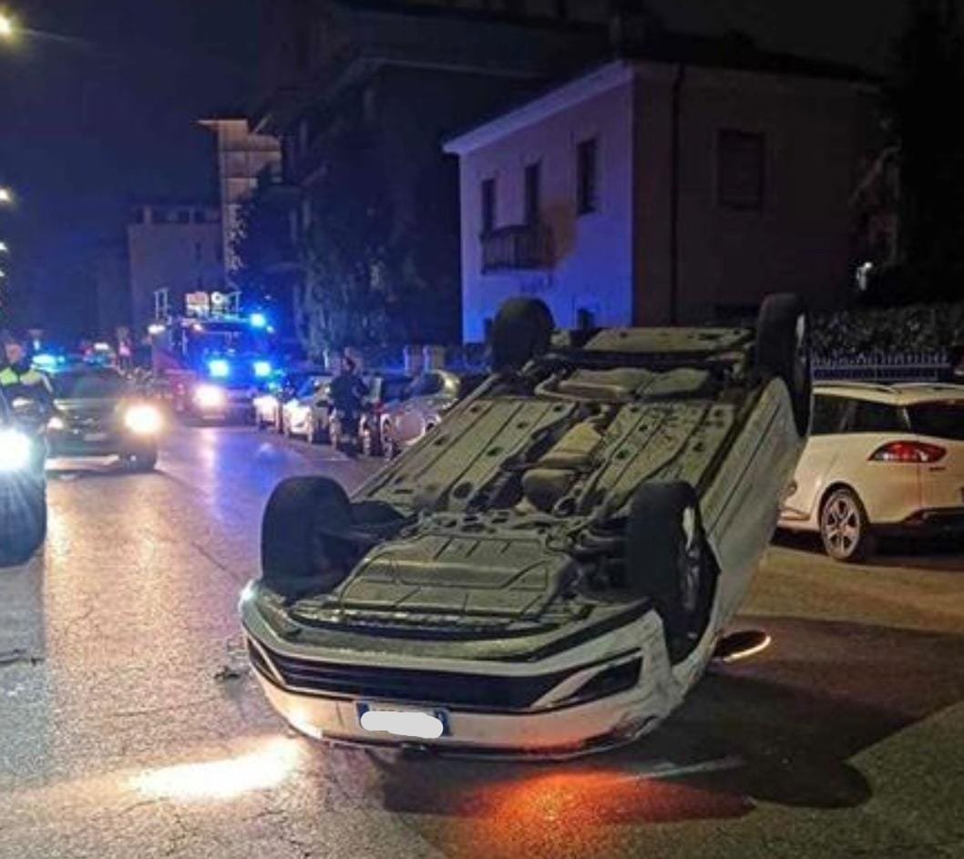 Incidente via Galvani Verona