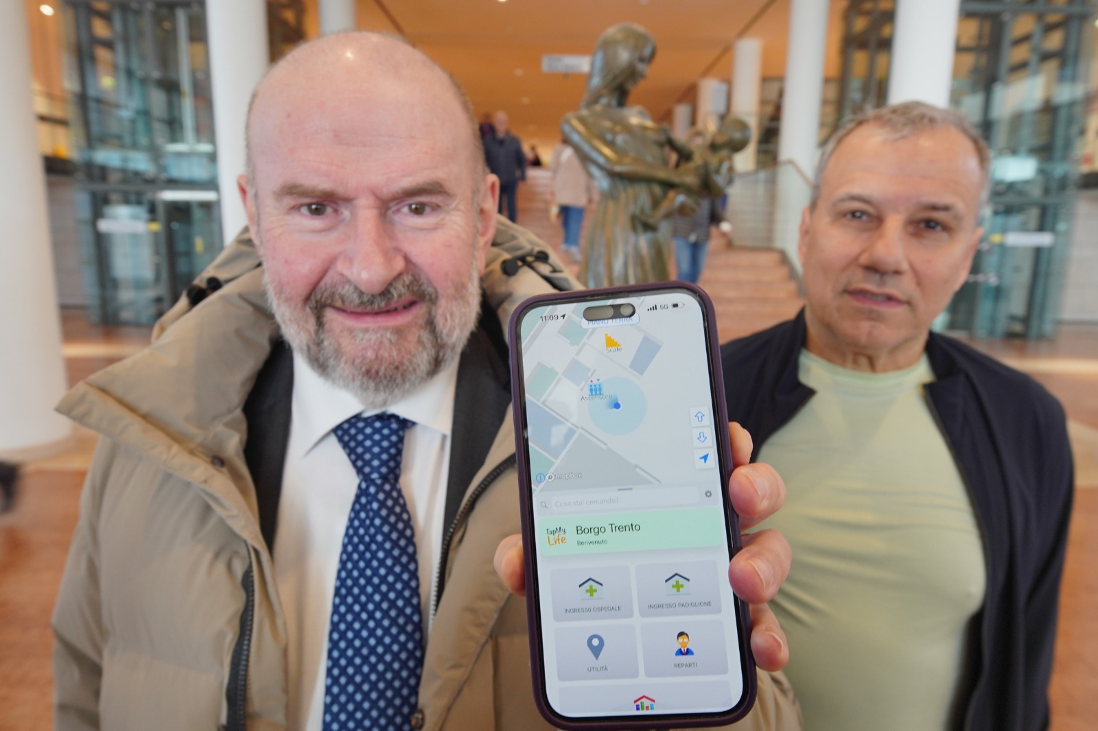 My AouiVerona navigatore ospedale borgo trento